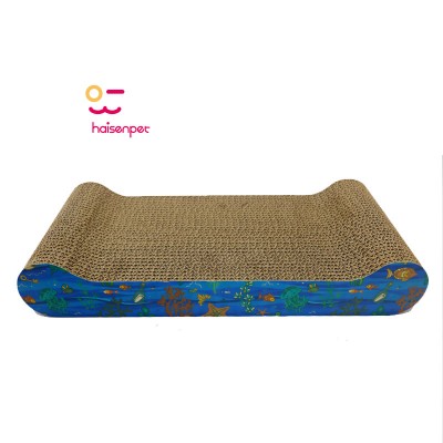 Hot sale environmental carbord Bone cat scratcher toys factory